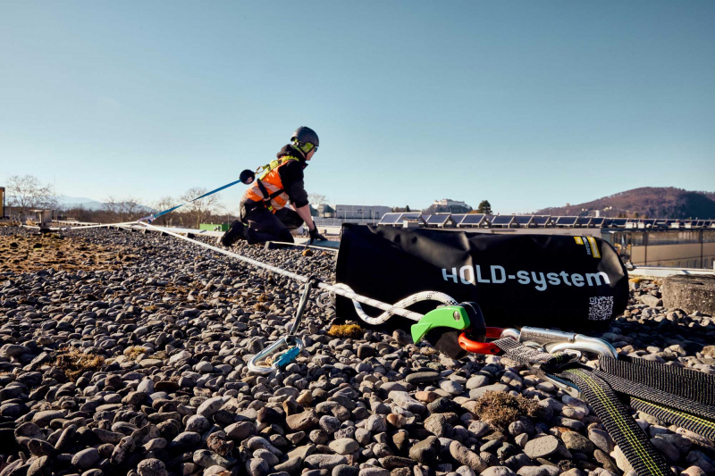 Arbeiten auf Plattformen & Dächern